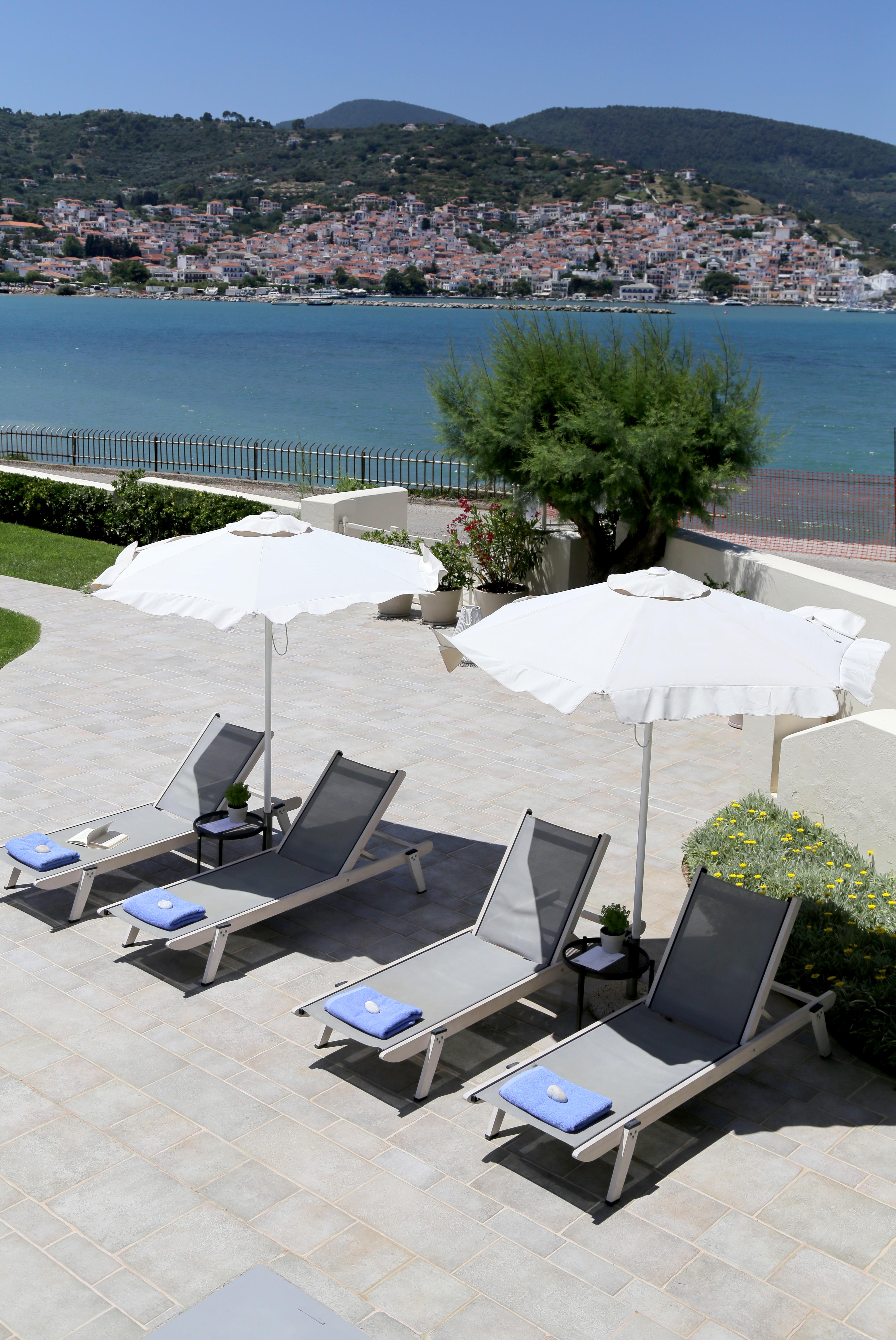 Skopelos Village Hotel Экстерьер фото