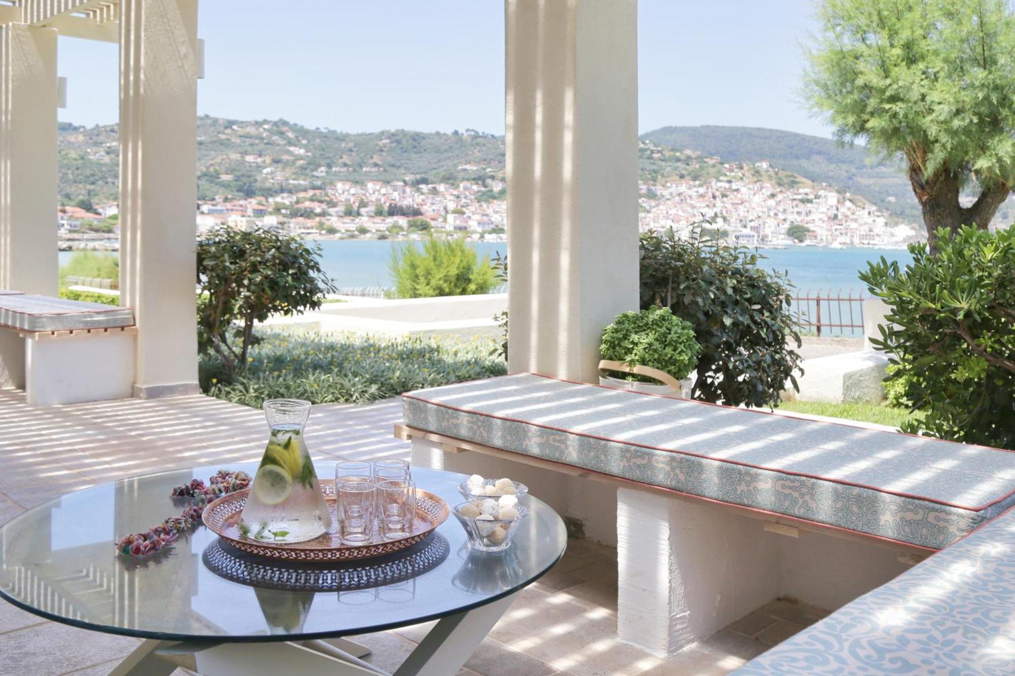 Skopelos Village Hotel Экстерьер фото